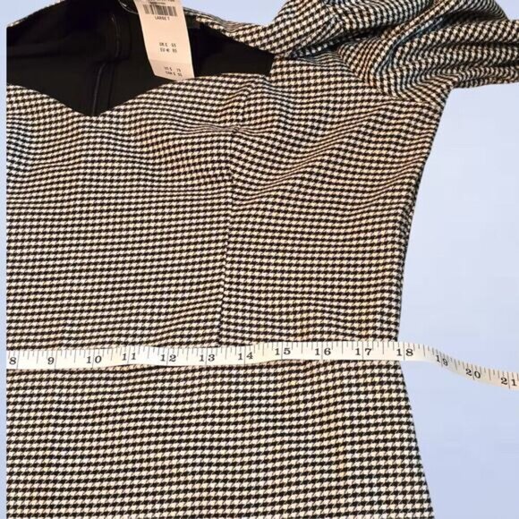 Abercrombie & Fitch Gingham Dress -‎ Size Large Tall - Picture 8 of 9